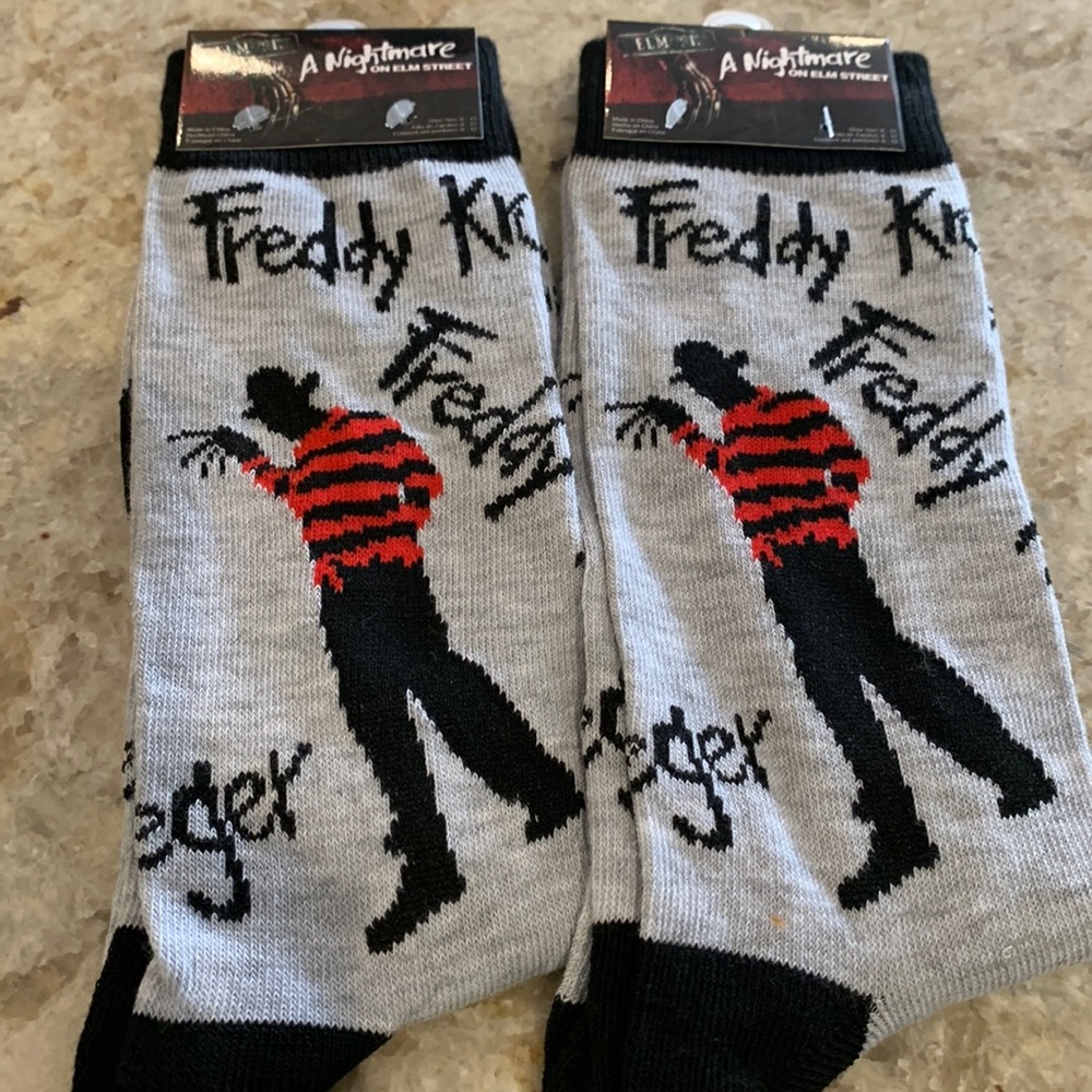 Nightmare On Elm Street Socks